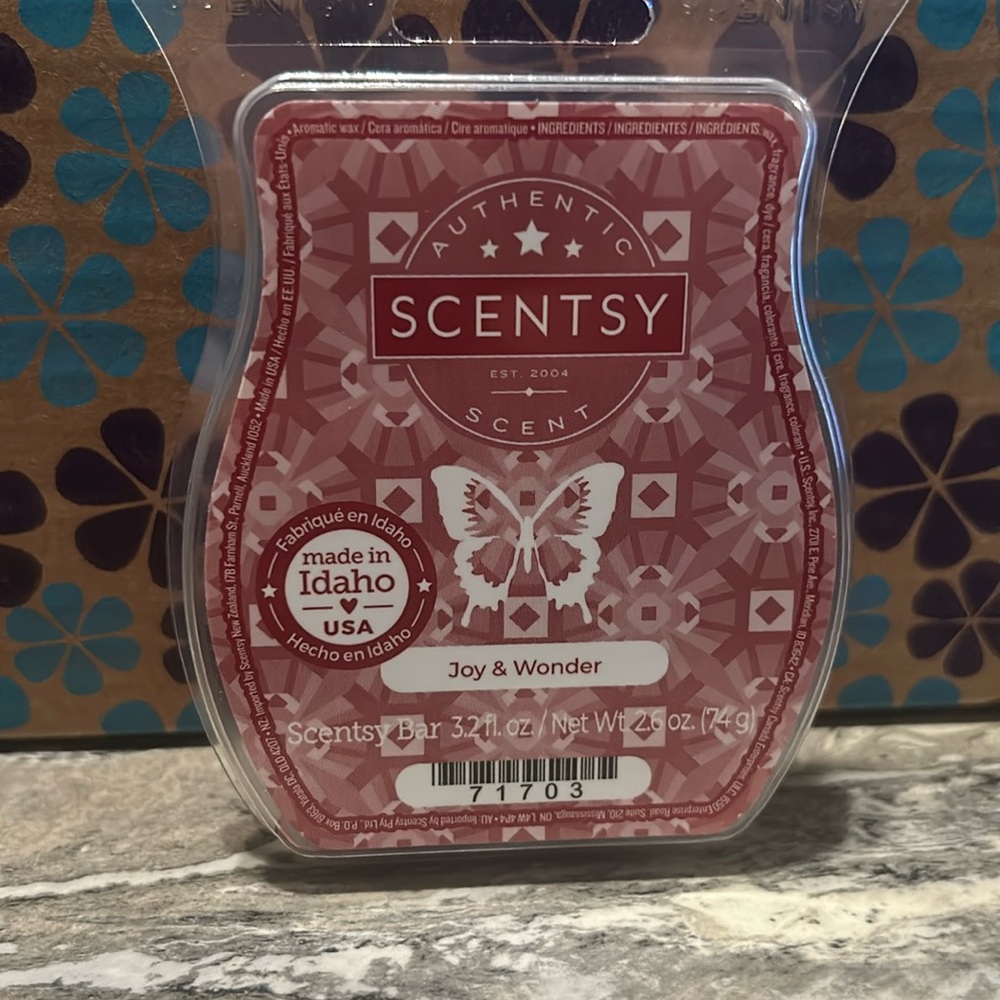 Joy & Wonder Scentsy Bar